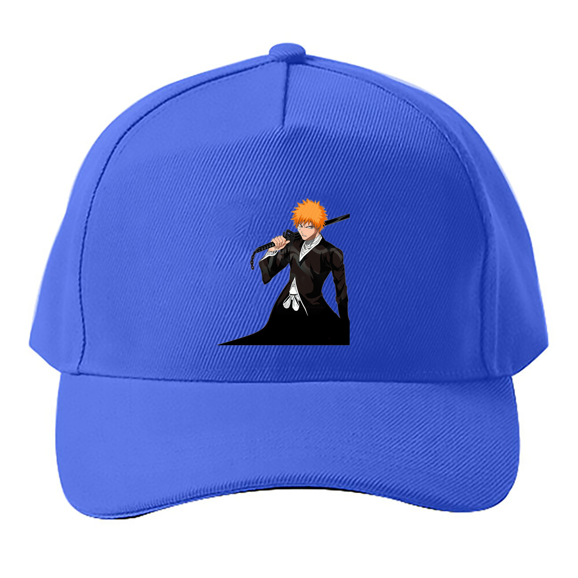 （画像用） ブリーチ 黒崎一護（くろさき いちご）BLEACH Kurosaki Ichigo ベースボールキャップ 綿100％ 男女兼用 帽子 スポーツ